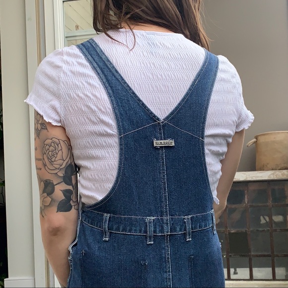 Vintage Blue Denim BUM Overall Dress - Picture 4 of 4